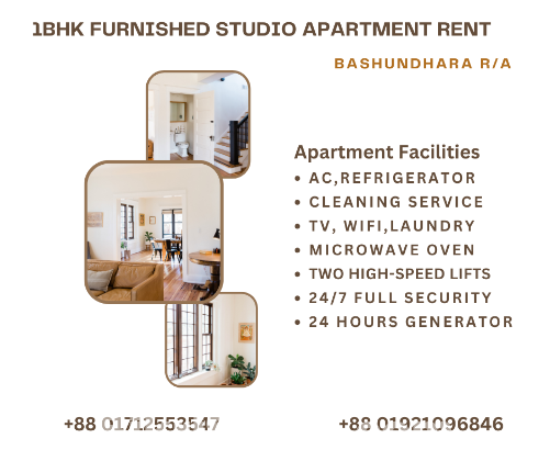 RENT Furnished One Bedroom Apartment FOR Premium